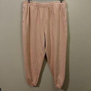BDG Urban Outfitters Bonfire French Terry Jogger Peach Sweat Pant Men's Sz XL TG